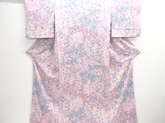 JAPANESE KIMONO / KOMON / FLOWER